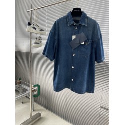 프라다 Prada 데님 재킷