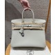 에르메스 Hermes Birkin 35cm Togo 80 Gris Perle/silver