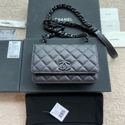 샤넬 Chanel Classic Wallet On Chain WOC 체인 지갑 A81059 20cm