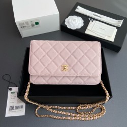 샤넬 Chanel Classic Wallet On Chain WOC 체인 지갑 AP4241 20cm 