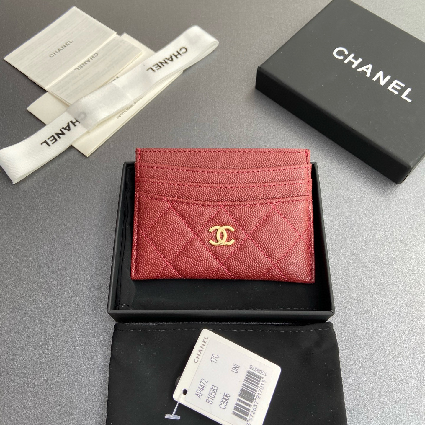 샤넬 Chanel Card Holder 카드 케이스 AP4472 11cm