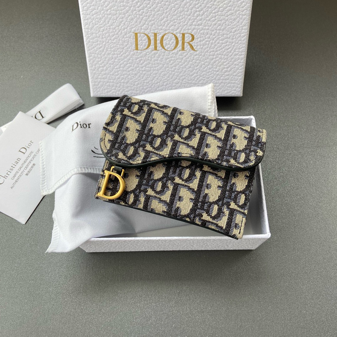 디올 Dior Card Holder 카드 케이스 S5644CTZQ-M928-TU2174 11.5cm