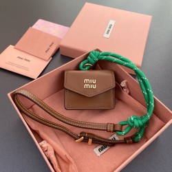 미우 미우 MIU MIU 지갑 MOMM0240-5TL51 7cm