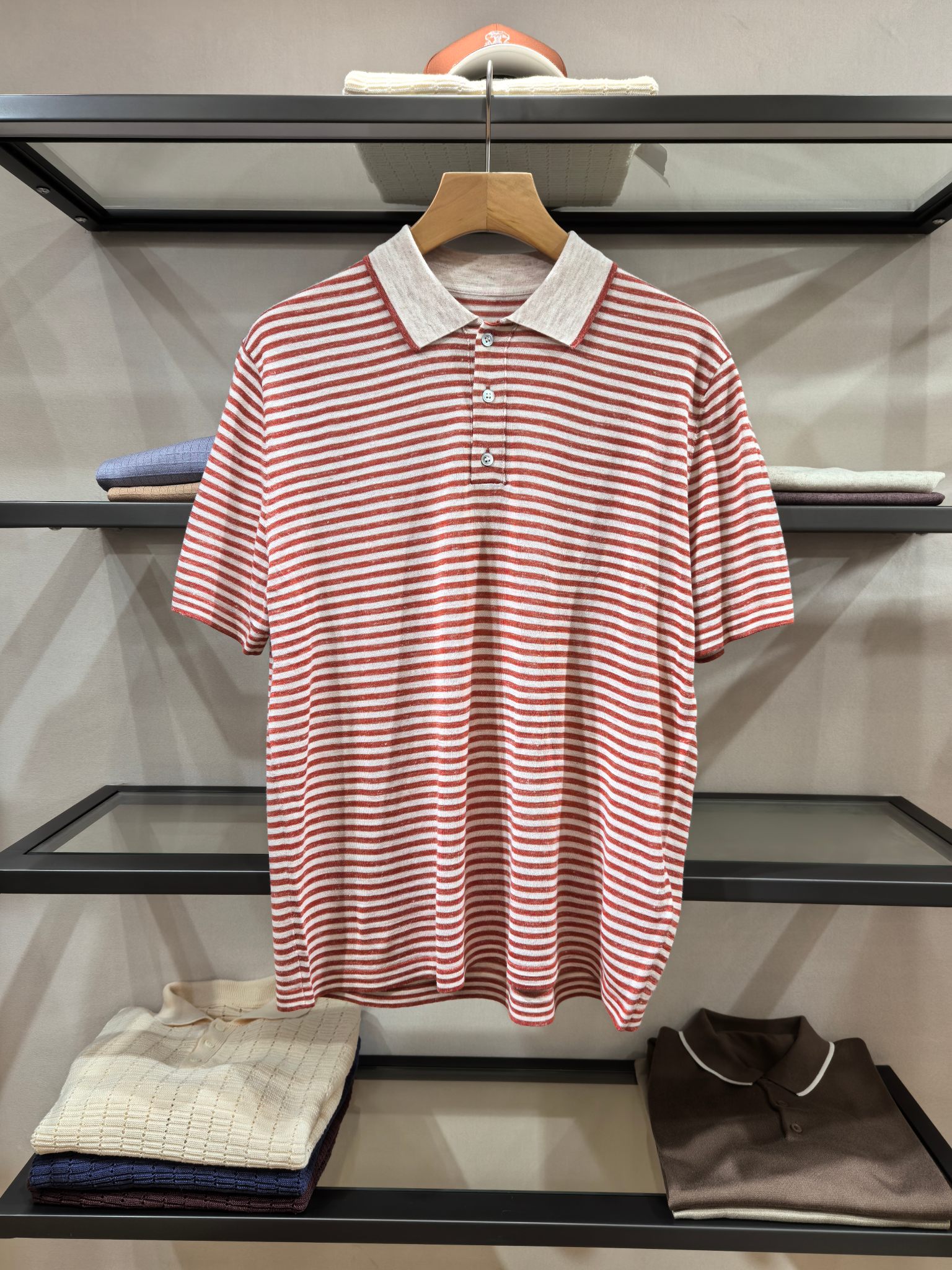 로로피아나 Loro Piana  반팔 폴로 셔츠