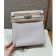 에르메스 Hermes Kelly Ado 21cm Swift 09 Mauve pale/silver