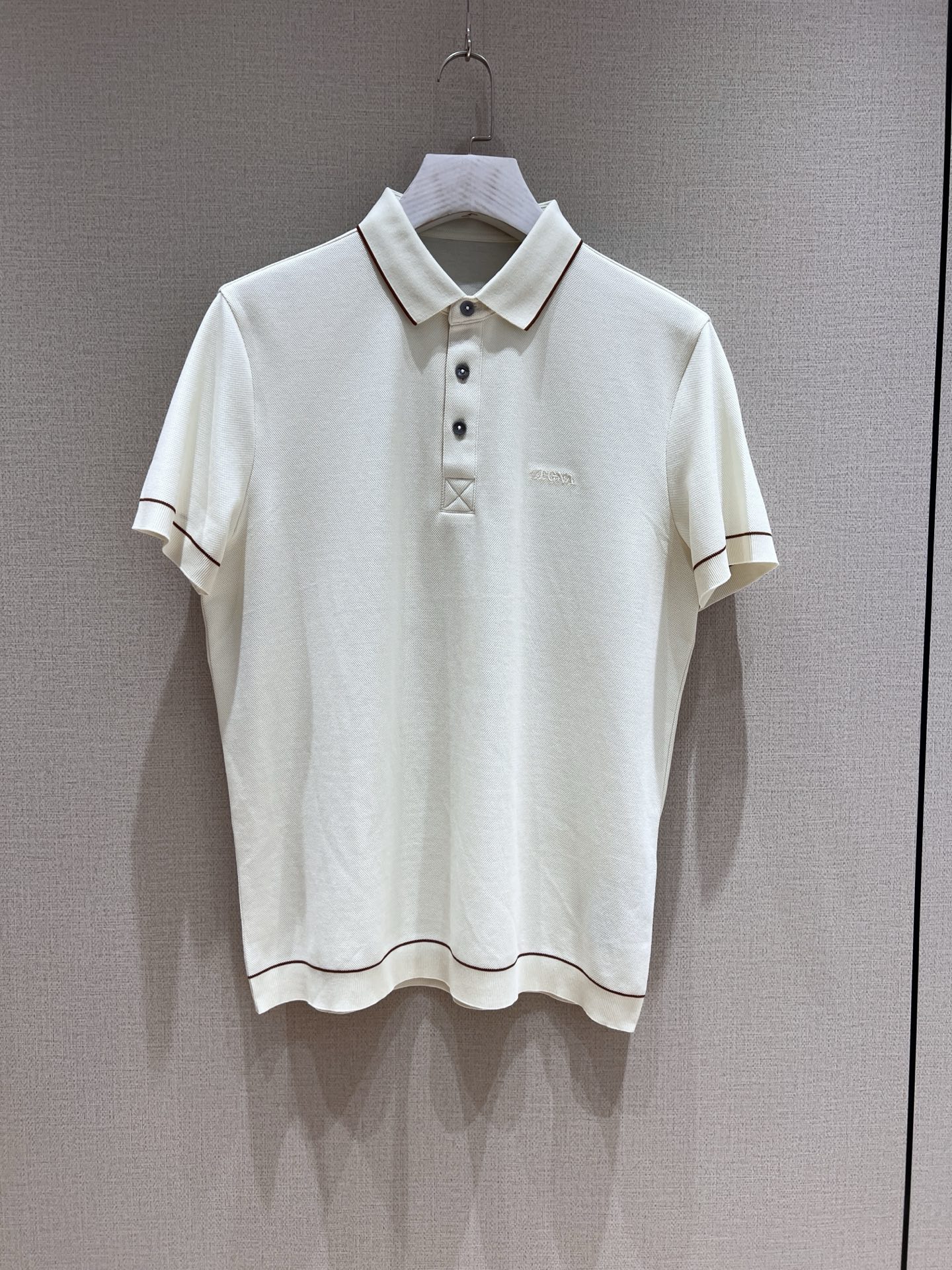 제냐 Zegna 반팔 폴로 셔츠