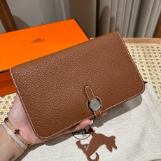 에르메스 Hermes Dogon 20cm Togo 37 Gold/silver