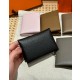에르메스 Hermes Calvin duo Card Holder 10.5cm Epsom 89 Noir/silver