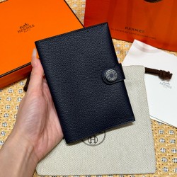 에르메스 Hermes R.M.S Passport case 상품리스트 13.5cm Evercolor 2Z Blue nuit/silver