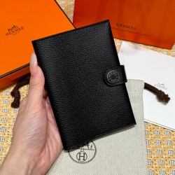 에르메스 Hermes R.M.S Passport case 상품리스트 13.5cm Evercolor 89 Noir/silver