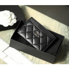샤넬 Chanel Classic Card Holder Lambskin C-62 AP0213 7.5CM