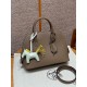 에르메스 Hermes Bolide 25cm Epsom 18 Etoupe/silver