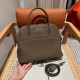 에르메스 Hermes Bolide 31cm Togo 18 Etoupe/silver