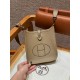 에르메스 Hermes Mini Evelyne 16cm clemence S2 Trench/silver