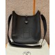 에르메스 Hermes Evelyne 29cm clemence 89 noir/gold