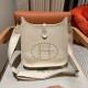에르메스 Hermes Evelyne 29cm clemence i2 Nata/silver