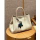 에르메스 Hermes Garden party 30cm vache country 10 Craie