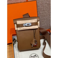 에르메스 Hermes Hac a dos 28cm Togo 3G Alezan/silver