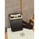 에르메스 Hermes Hac a dos 28cm Togo 46 Ebene/silver