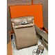 에르메스 Hermes Hac a dos 28cm Togo S2 Trench/silver