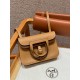 에르메스 Hermes Halzan 22cm clemence 4B Biscuit and 3G Alezan/gold