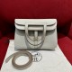 에르메스 Hermes Halzan 25cm Togo 8L beton/gold
