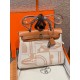 에르메스 Hermes Herbag 31cm Brown/silver