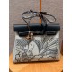 에르메스 Hermes Herbag 39cm Black/silver