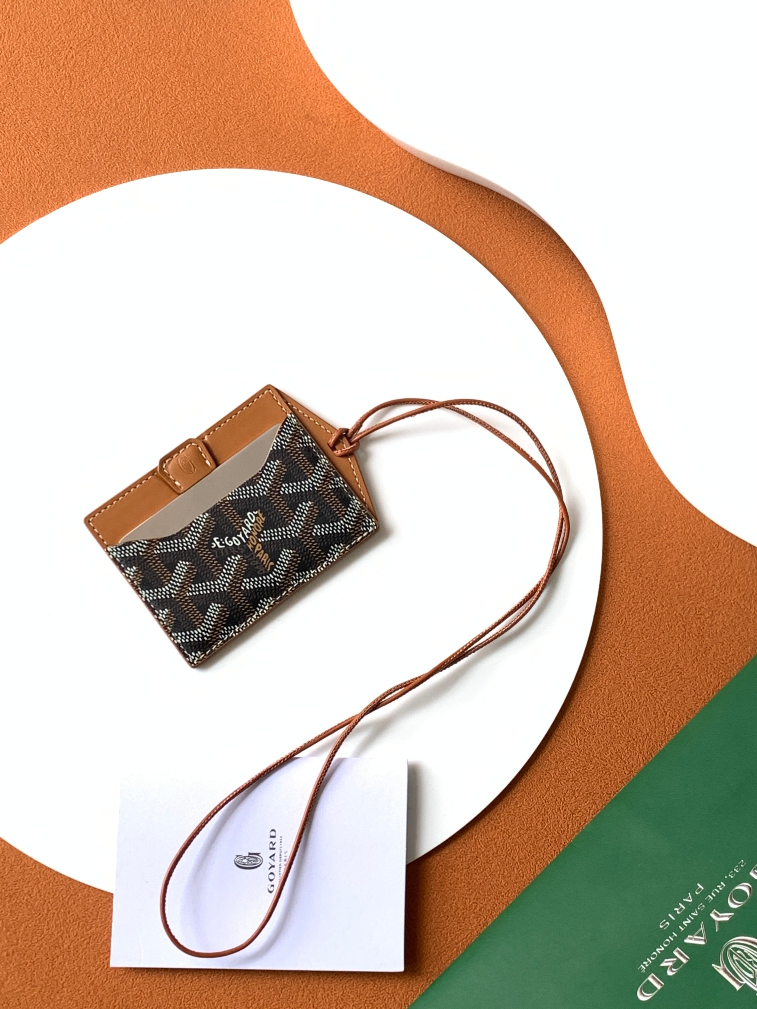 고야드 Goyard Venus Bag Mirror Black Tan