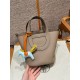 에르메스 Hermes in the loop 18cm Clemence 81 Gris touretlle/silver