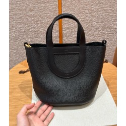에르메스 Hermes in the loop 18cm Clemence 89 Noir/gold