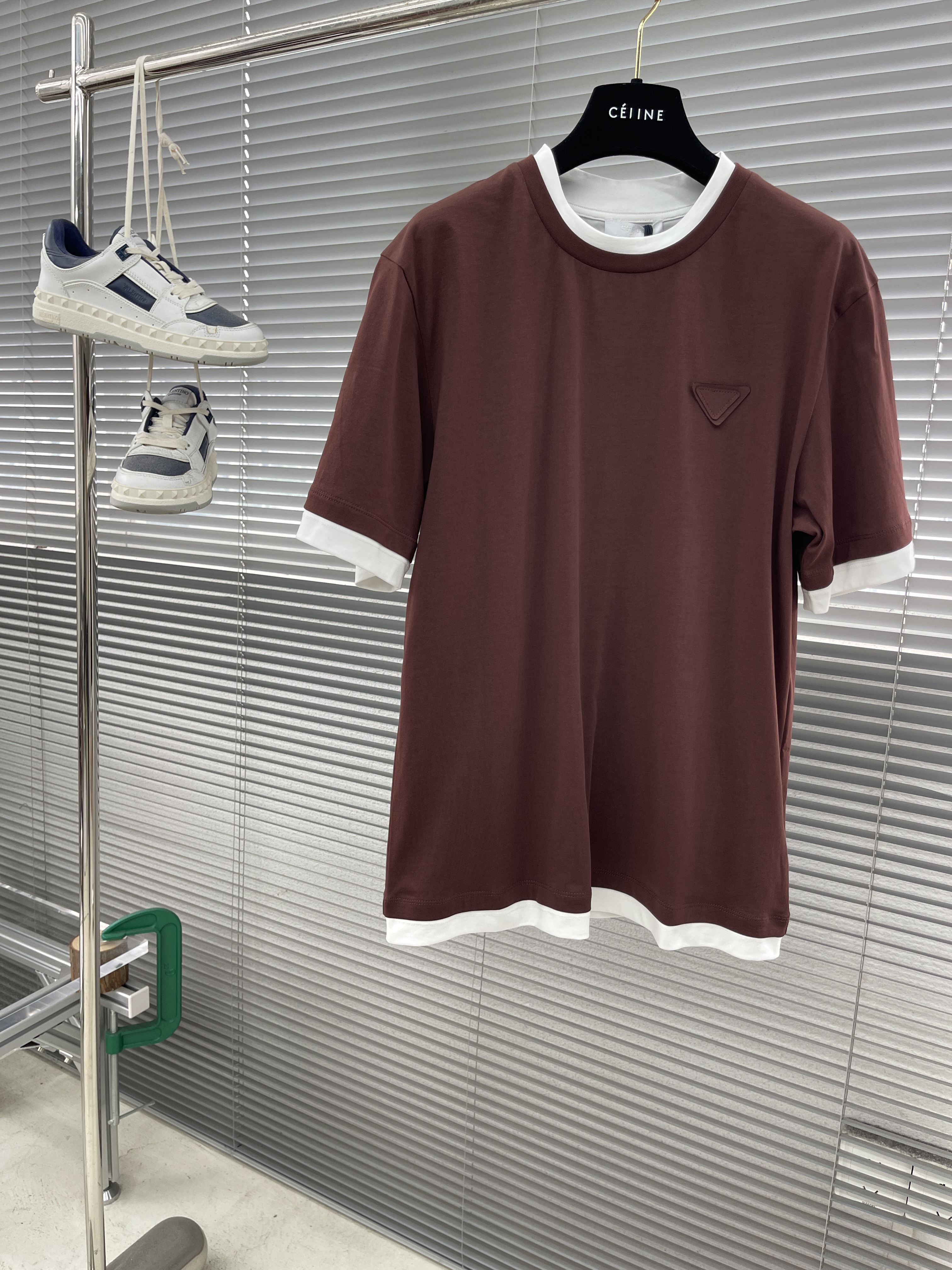 프라다 Prada 반팔 티셔츠