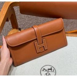 에르메스 Hermes  Jige Elan 29cm Swift 37 Gold