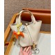 에르메스 Hermes Picotin lock 18cm clemence 10 Craie/gold