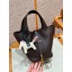 에르메스 Hermes Picotin lock 18cm clemence 46 Ebene/gold
