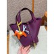 에르메스 Hermes Picotin lock 18cm clemence P9 Anemone/gold