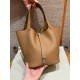 에르메스 Hermes Picotin lock 22cm clemence 0M Chai/silver
