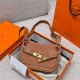 에르메스 Hermes Jypsiere mini Germany Leather 37 Gold/gold