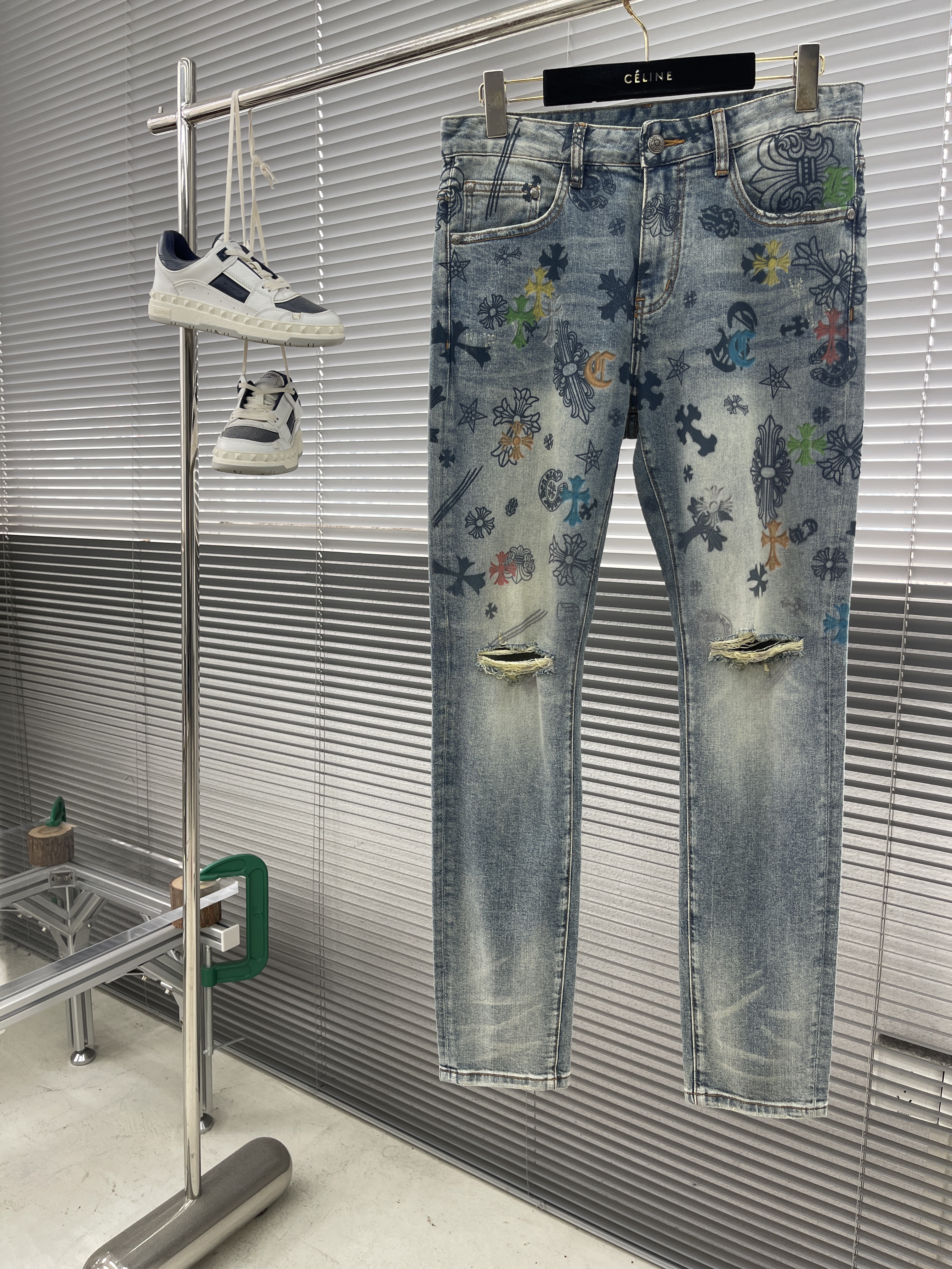 크롬하츠 Chrome Hearts 청바지