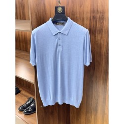 로로피아나 Loro Piana 반팔 폴로 셔츠