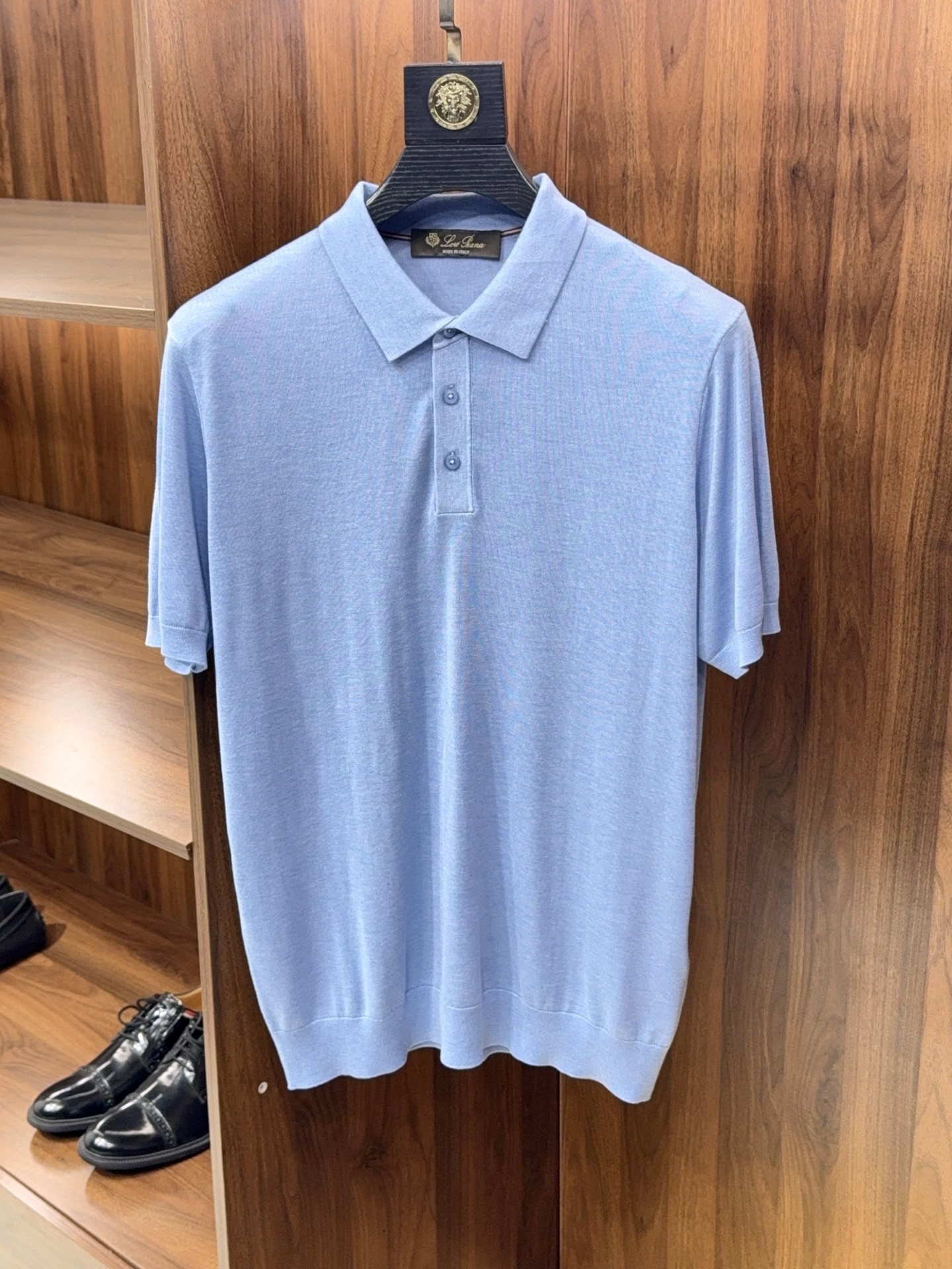 로로피아나 Loro Piana 반팔 폴로 셔츠