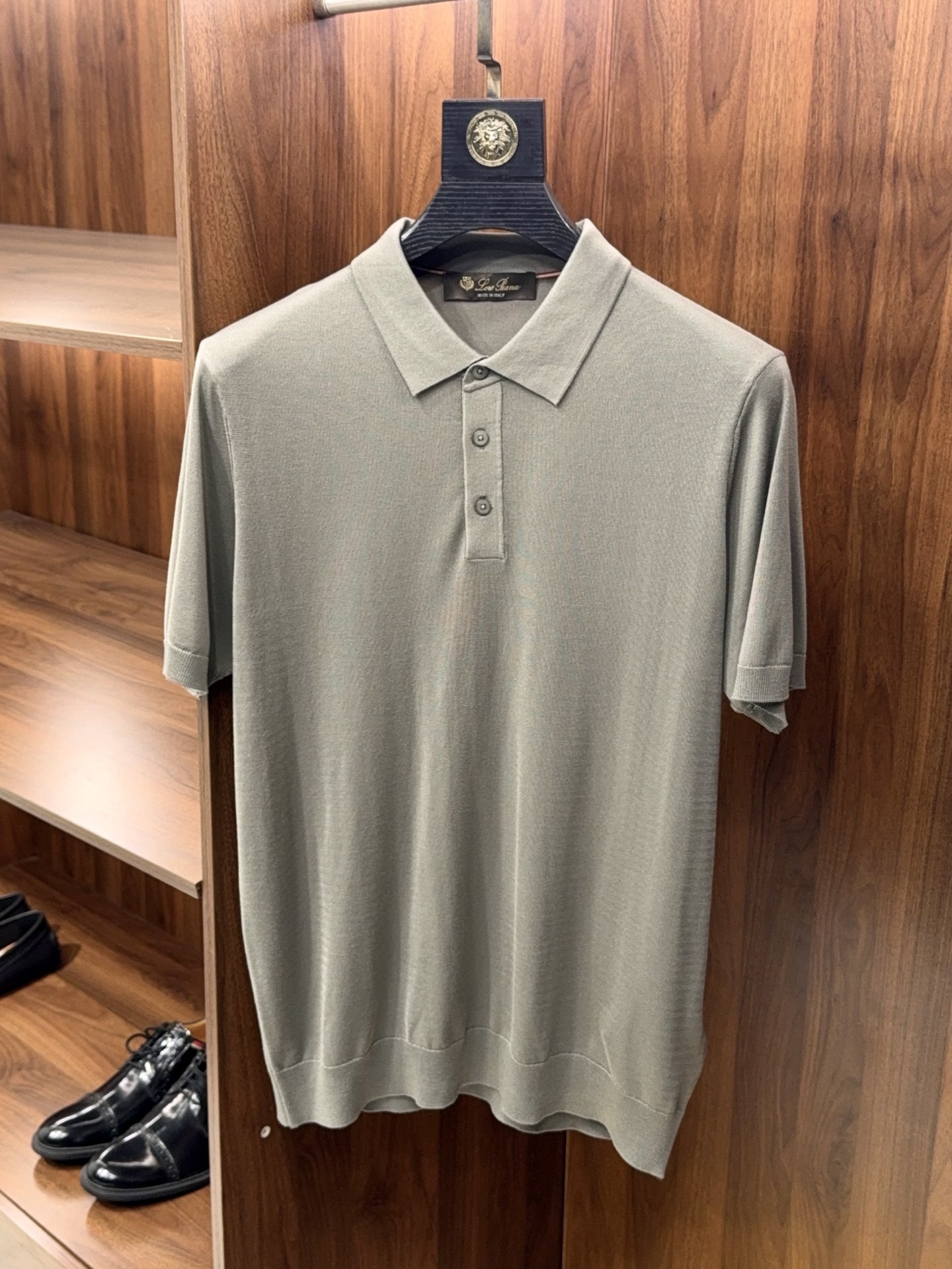 로로피아나 Loro Piana 반팔 폴로 셔츠