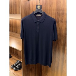 로로피아나 Loro Piana 반팔 폴로 셔츠