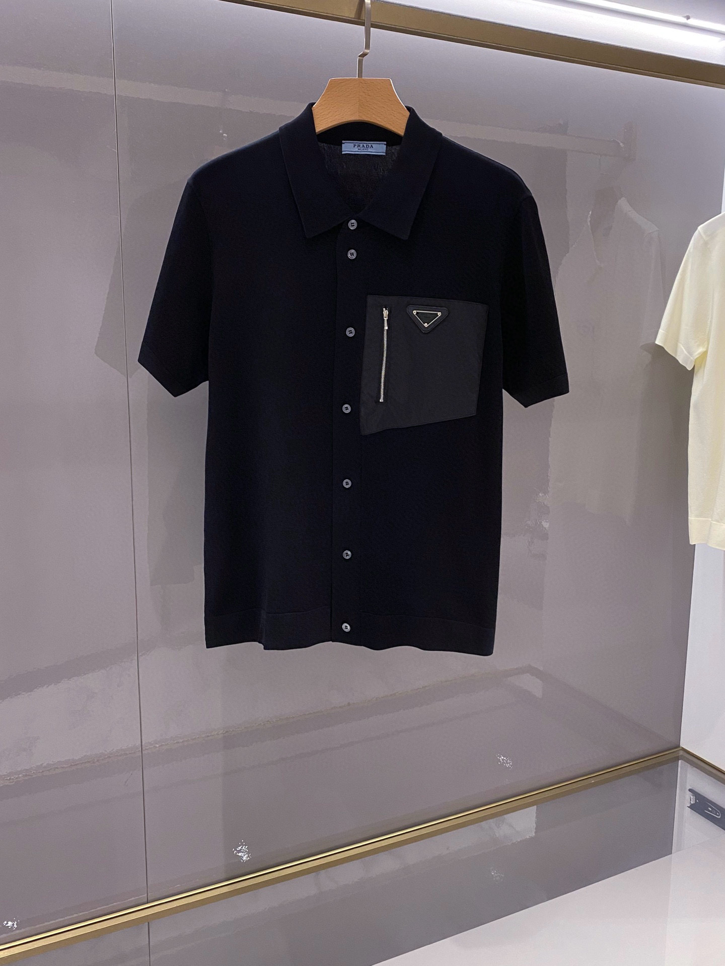 프라다 Prada 반팔 폴로 셔츠