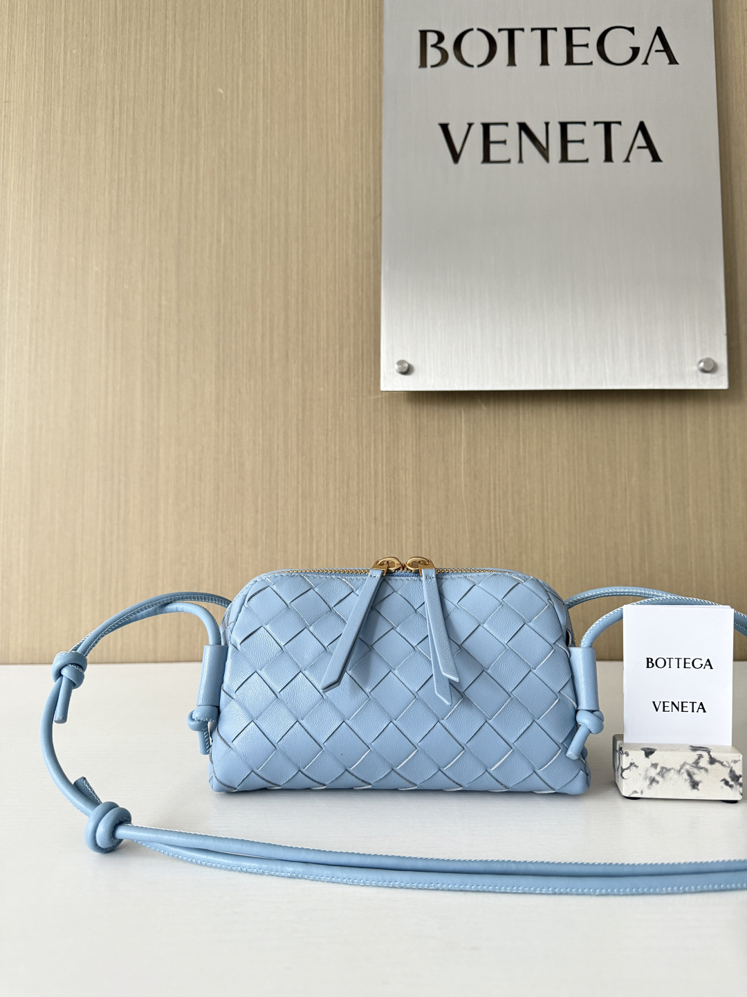 보테가 베네타 Bottega Veneta 794258 Intrecciato Concert Pouch 18.5CM