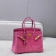 에르메스 Hermes Brikin 30cm France Hcp Porosus crocodile 94 Terre Cuite/gold