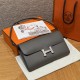에르메스 Hermes Constance to go 20cm Epsom 0L Gris Meyer/silver