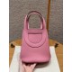 에르메스 Hermes in the loop 18cm Clemence 5P Pink/silver
