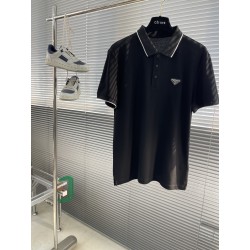 프라다 Prada 반팔 폴로 셔츠
