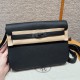 에르메스 Hermes kelly depeches 25cm Togo 89 Noir/noir